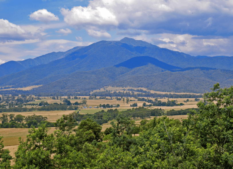 Mt Bogong Summit بلندترین قله ویکتوریا